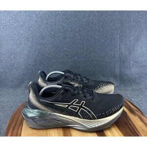 Asics Novablast 4 Running Shoes Men’s 11 Platinum Black Champagne Athletic Gym